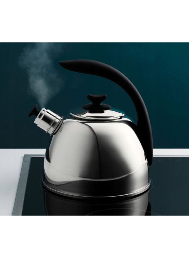 Berghoff Lucia Whistling Kettle-Silver - Image 2